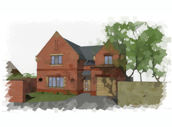 Architectural Impression - Self Build Sketch